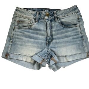 American Eagle outfitters super stretch Hi-rise Shorty shorts size 4